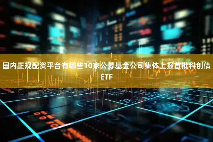 国内正规配资平台有哪些10家公募基金公司集体上报首批科创债ETF
